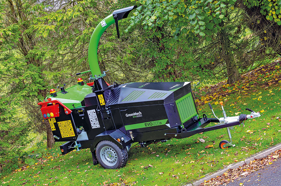 GreenMech EVO 205D offers more bite, torque and throughput to tackle big tasks